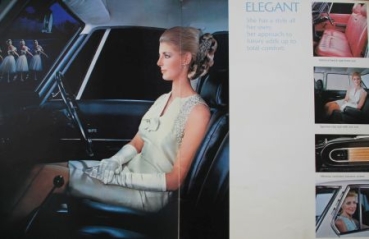 Mazda 1800 Modelprogram 1968 "The leading lady" Carbrochure (1040)